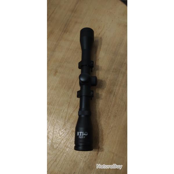Lunette RTI 4x32 + colliers pour rail 11-13mm