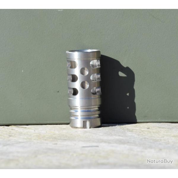 Frein de bouche Definitive Arms Fighter Brake 14x1LH Titanium Brut