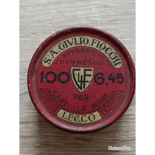 Boite d'amorces vide SA GIULIO FIOCCHI - annes 40/50