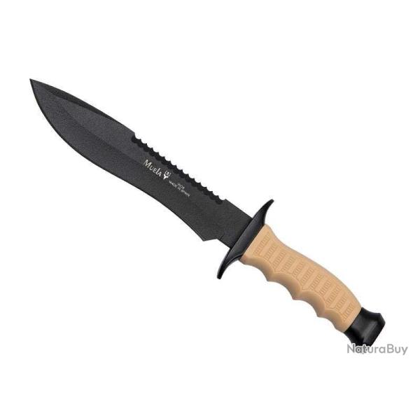 MUELA - Poignard 85-181 Noir/sable 18cm Inox