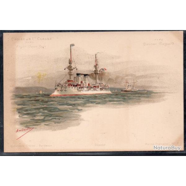 CPA -Marine Militaire - Croiseur 1er Classe N�3775
