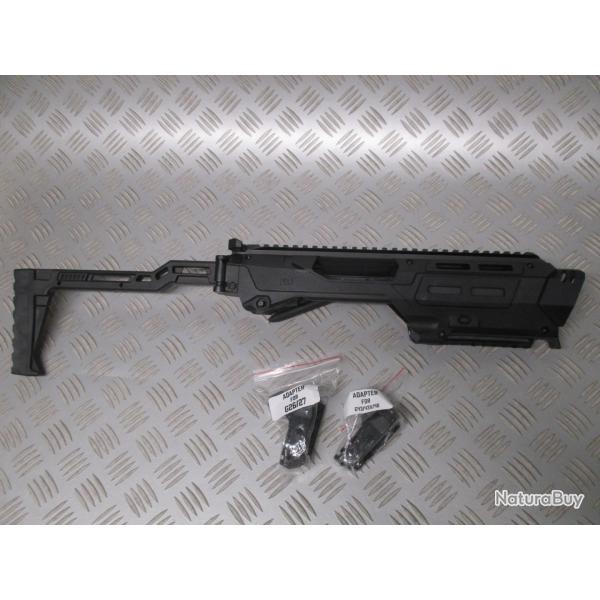 Meta Tactical, Kit de conversion MX1 pour Glock - Chassis Noir