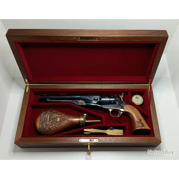 Coffret pour Armes Colt 1851,1860 ...... SAA1873. Remington 1858