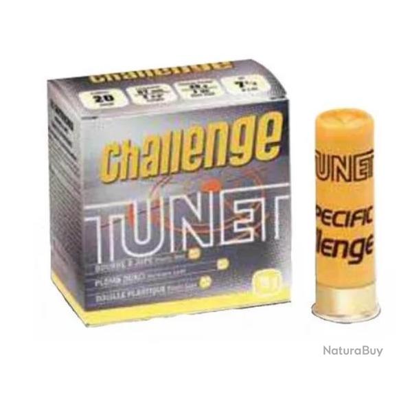 25 cartouches Tunet Challenge cal.20/70 28g