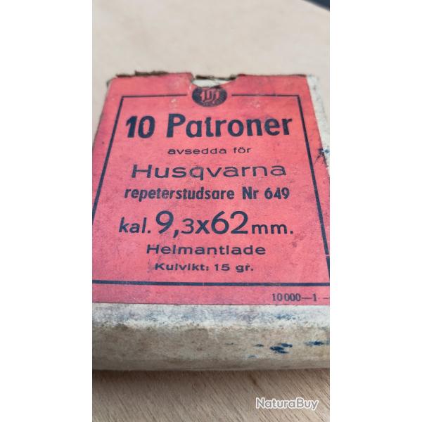 Cartouche de carabine ancienne Norma