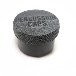 Bo&icirc;te de rangement imprim&eacute;e 3D pour amorces poudre noire - Fermeture &agrave; vis