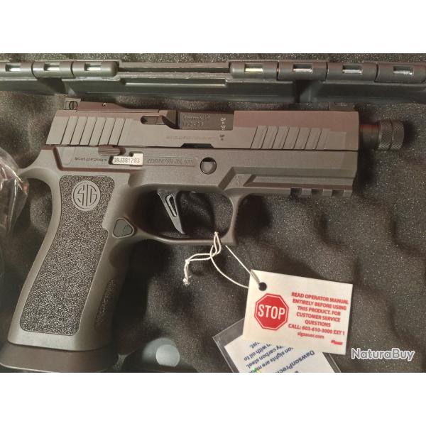 SIG P320 XCARRY LEGION CAL. 9X19  ARME DE DEMONSTRATION