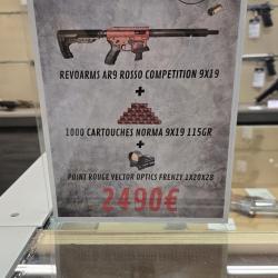 Pcc REVOARMS ROSSO 16 POUCES 9x19 PACK