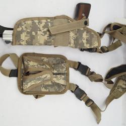 Holster d'&eacute;paule universelle pour arme de poing