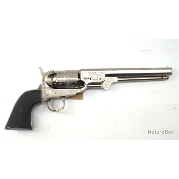 Revolver &agrave; poudre noir Pietta 1851 44