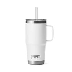 MUG AVEC PAILLE 25 OZ - YETI Blanc