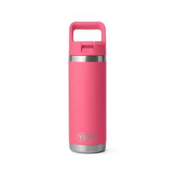 GOURDE AVEC PAILLE 18 OZ - YETI Rose