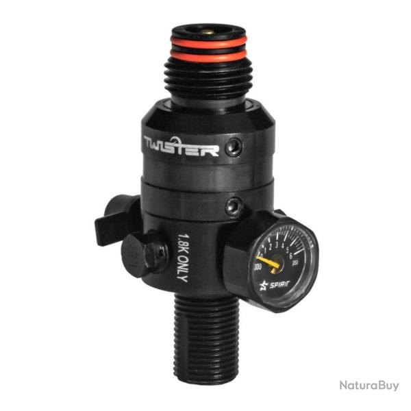 Regulateur Twister reglable 460-820psi Pi 4500 Psi HP - Spirit Field
