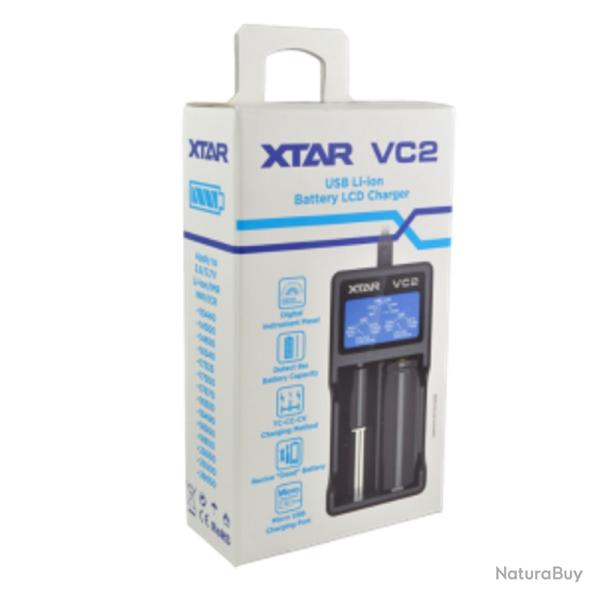 CHARGEUR DE BATTERIES XTAR VC2 TRACKER