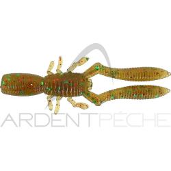 Leurre souple MEGABASS Bottle shrimp 2.4 Kasumi Green flakes