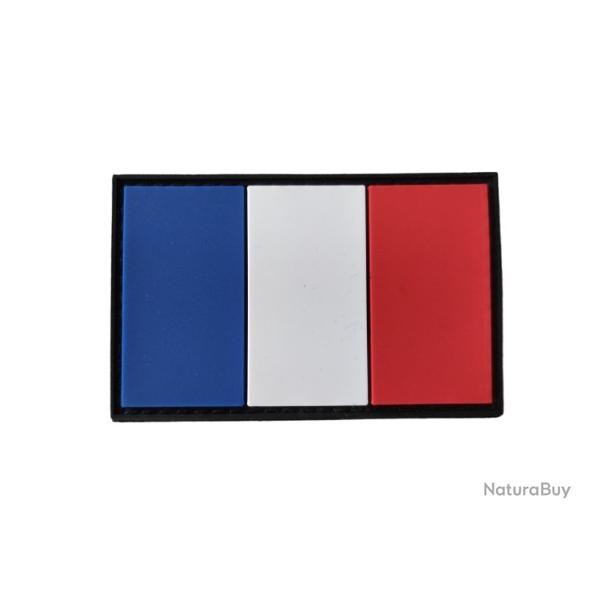 Patch Drapeau - France - PVC - Bords droits - velcro - Livraison gratuite