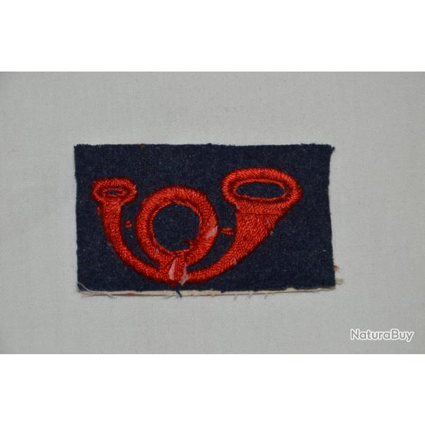 INSIGNE COR DE CHASSEUR DE BON TIREUR-CAPOTE 1877-VAREUSE 1893-3� REPUBLIQUE-GUERRE 1914/18.