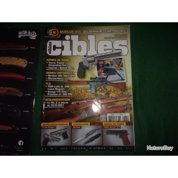 revue cible num�ros disponibles;625/630/632/634