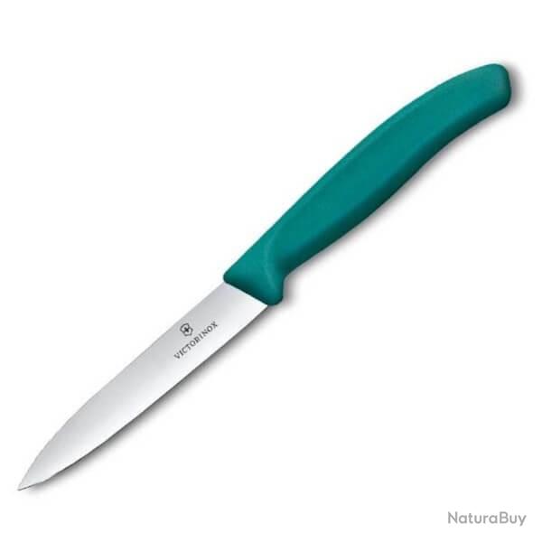 6.7704.C1 Couteau d'office Victorinox Swiss Classic vert 10cm/bo�te de 20