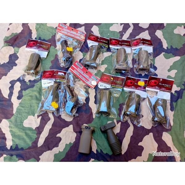 Lot 12 poigne airsoft