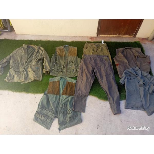 Lot vtements de chasse taille L