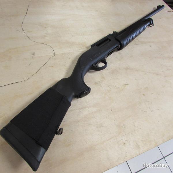 Fusil � pompe de marque HATSAN mod�le Escort calibre 12/76 canon de 55 cm