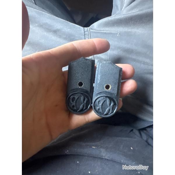 plaquettes de bois pour cross pistolet