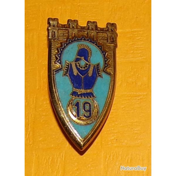 19� R�giment du G�nie, hauteur 44 mm, dos guilloch� , FABRICANT  DRAGO PARIS  ,  HOMOLOGATION 215,