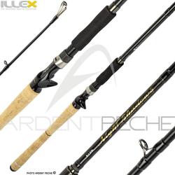 Canne casting ILLEX Night shadows B 250 XXH The wild dog d&eacute;mo