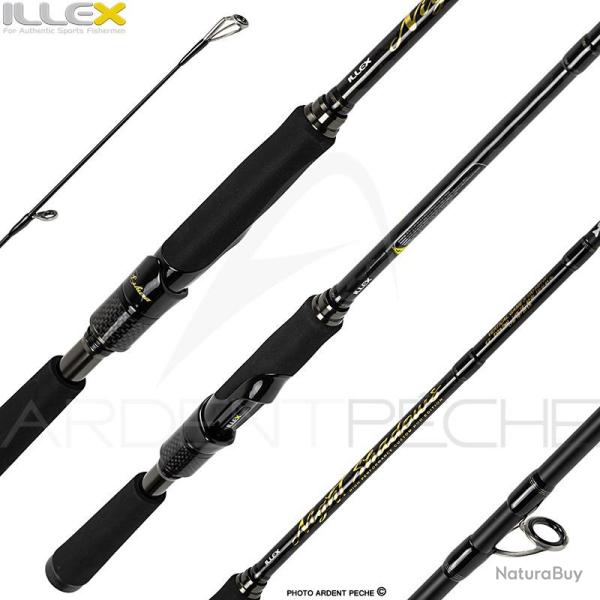Canne spinning ILLEX Night shadows S 190 MH H Vertical game d�mo