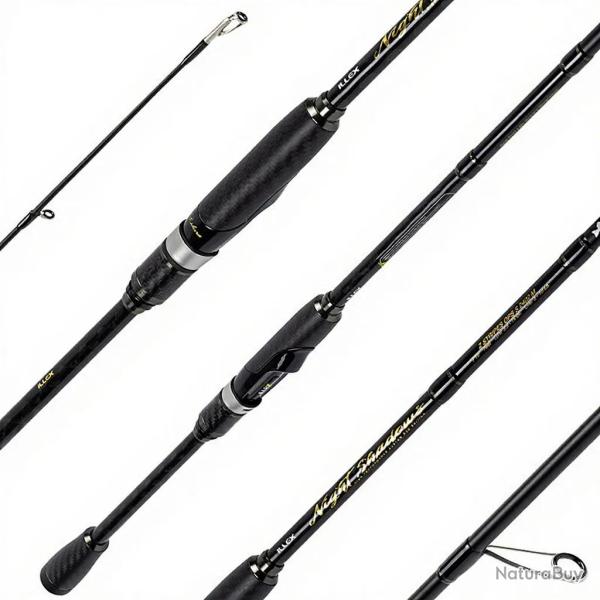 Canne spinning ILLEX Night shadows S 2402 M Z Stripes ops d�mo