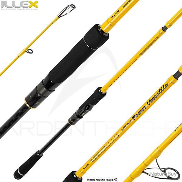 Canne spinning ILLEX Ashura Element rider X5 240 MH H+ Power V d�mo