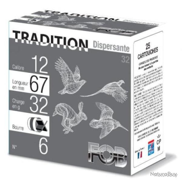 CARTOUCHES FOB TRADITION DISPERSANTE 32g