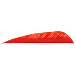 BUCK TRAIL - Plumes Naturelles Paraboliques 3" LH VERT LEMON