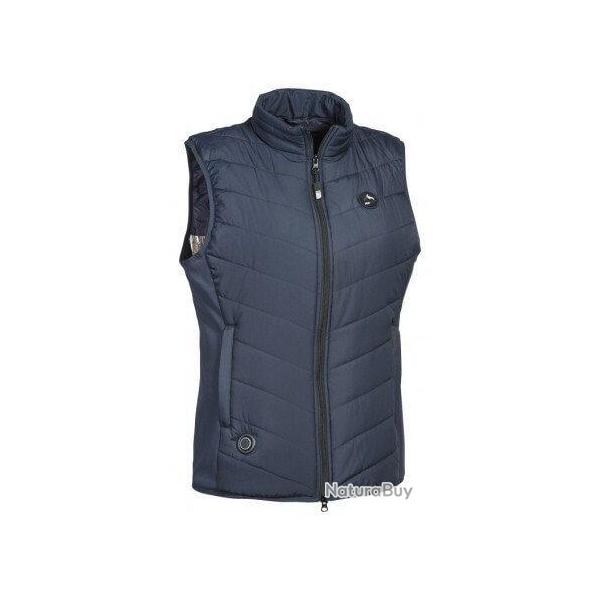 Gilet chauffant hybrid femme bleu VERNEY CARRON