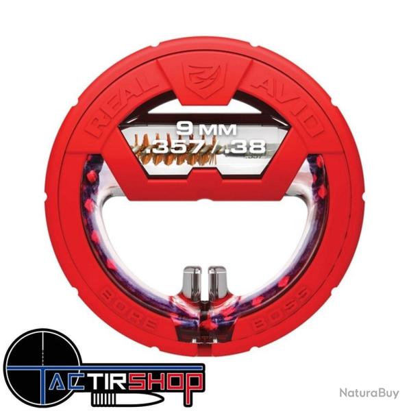 Cordon de Nettoyage Real Avid - Cal. 357/.38/9mm - Pistolet - Entretien Pr�cis et Durable Cal. 9 mm 