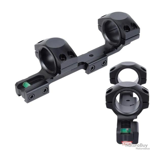 Support monobloc pour lunette de tir pour rail 11 mm -  25.4 mm et 30 mm - LIVRAISON GRATUITE