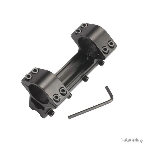 Montage monobloc pour lunette de tir  25.4 mm - rail 11 mm - LIVRAISON GRATUITE