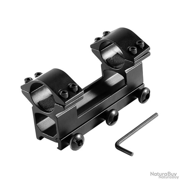 Montage monobloc pour lunette de tir � 25.4 mm - rail 20 mm - LIVRAISON GRATUITE