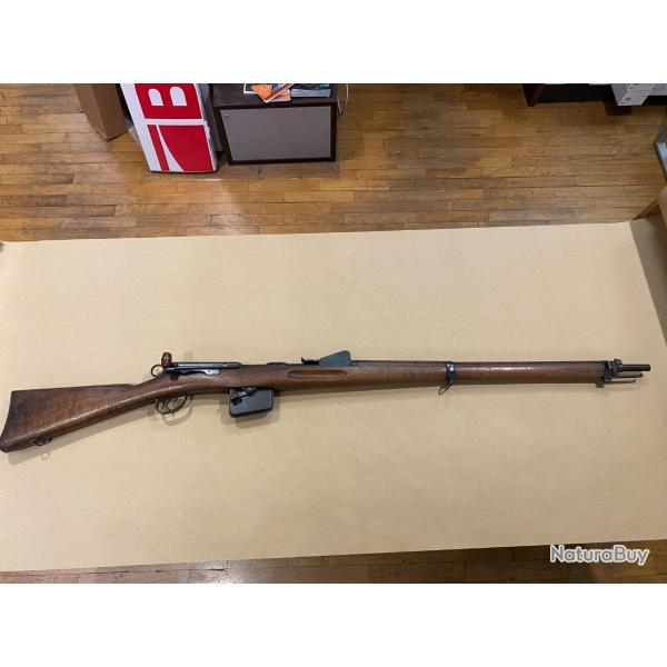 Fusil Schmidt Rubin Mod. 1889 Cal. 7,5 x 53,5 Monomatricule
