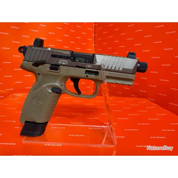 Pistolet FN 502 TACTICAL FDE Filete NEUF cal 22LR