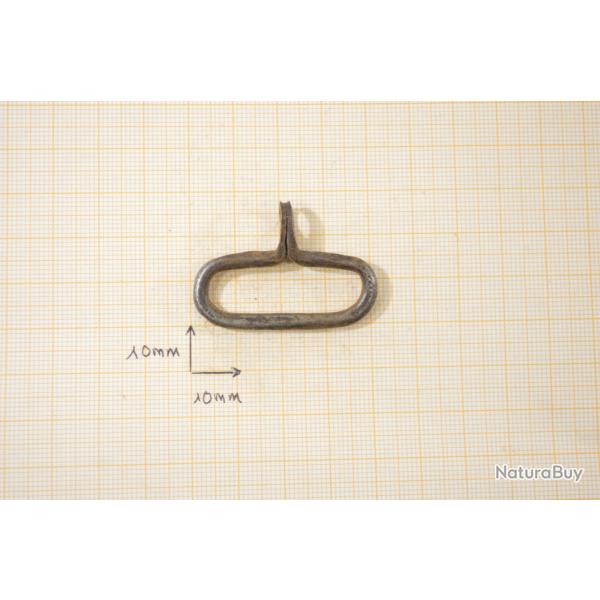 Grenadi�re � battant pour fusil de collection, poudre noire, 19e Si�cle. Anneau de bretelle. (B)