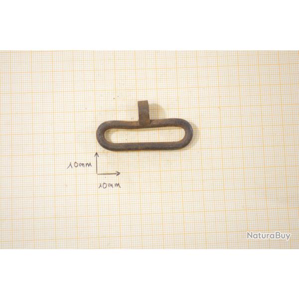 Grenadi�re � battant pour fusil de collection, poudre noire, 19e Si�cle. Anneau de bretelle. (D)