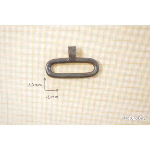 Grenadi�re � battant pour fusil de collection, poudre noire, 19e Si�cle. Anneau de bretelle. (F)