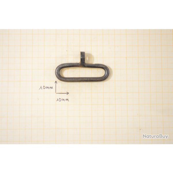 Grenadi�re � battant pour fusil de collection, poudre noire, 19e Si�cle. Anneau de bretelle. (G)