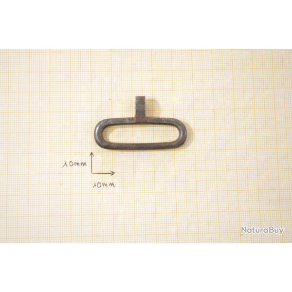 Grenadi�re � battant pour fusil de collection, poudre noire, 19e Si�cle. Anneau de bretelle. (H)