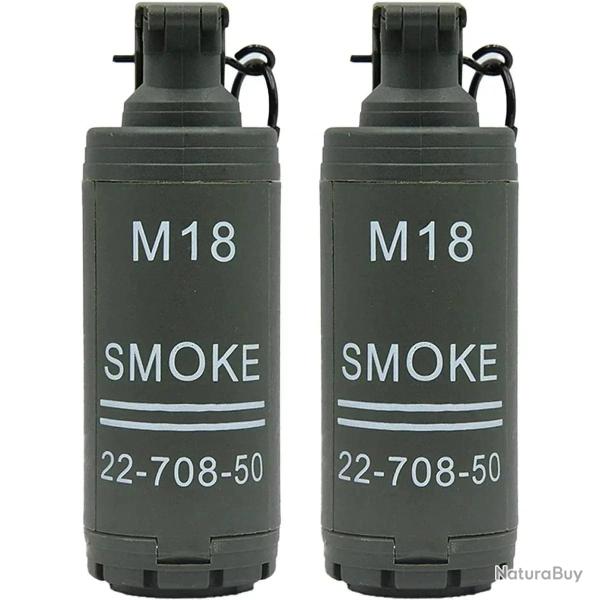 Grenade  main M18 1/2pcs - 2PCS (vert)