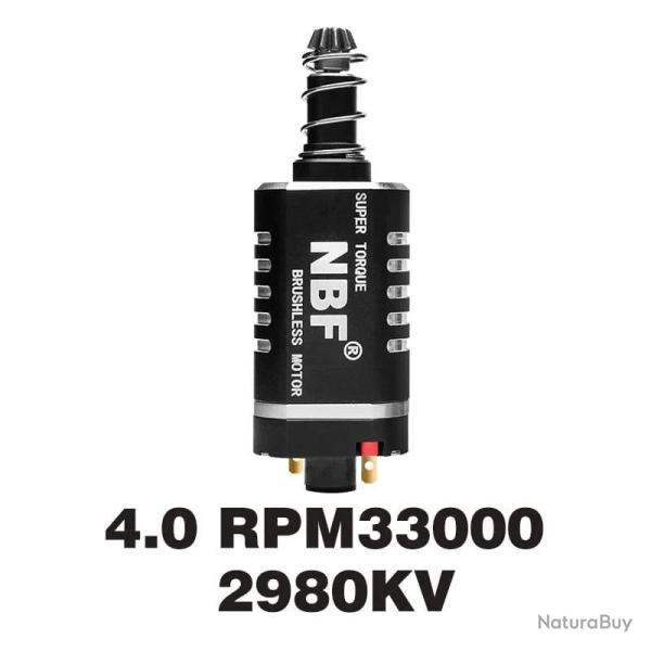 Moteur sans balais AEG NBF 4.0 Mosfet V2 CNC - 4.0 RPM33000