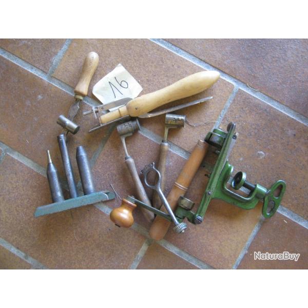 LOT SERTISSEUR CAL 16