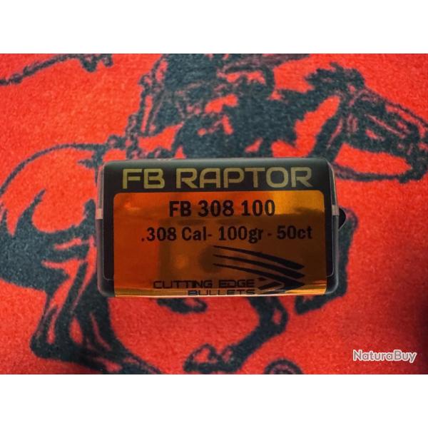Cutting Edge Bullets FB RAPTOR .308 100 (x50)